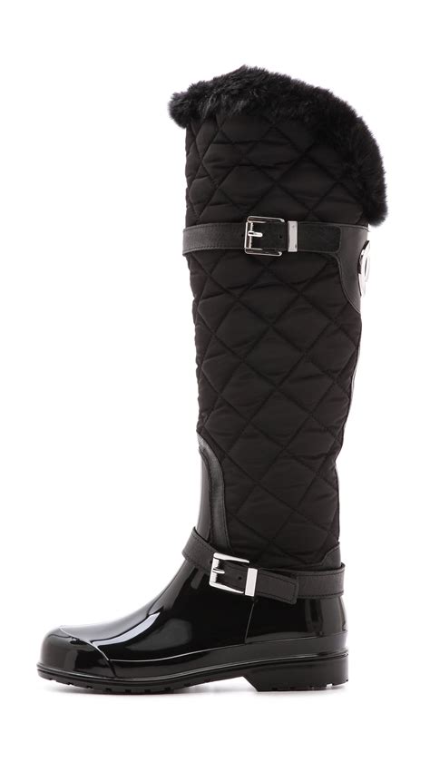 michael kors fulton rain boots canada|MICHAEL MICHAEL KORS FULTON QUILTED RAINBOOT .